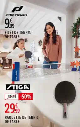 Intersport Raquette de tennis de table offre
