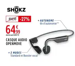 Intersport Casque audio openmove offre