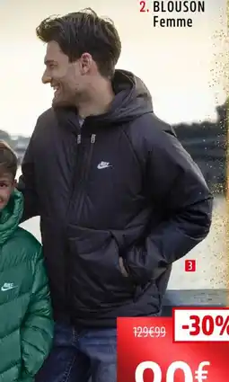 Intersport Blouson homme offre