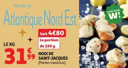 Auchan Noix de saint-jacques offre