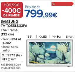 Costco SAMSUNG TV TQ55LS03FA offre