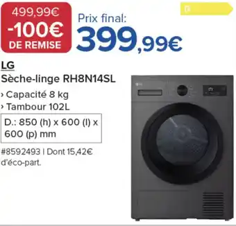 Costco Sèche-linge RH8N14SL offre