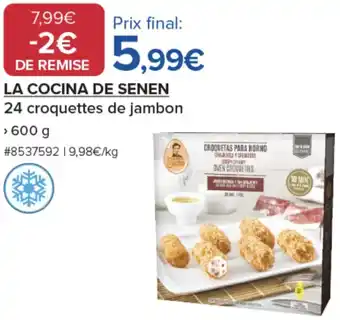 Costco LA COCINA DE SENEN 24 croquettes de jambon offre