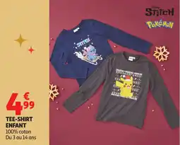 Auchan Tee-shirt enfant offre
