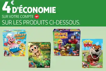 Auchan Sur les produits ci-dessous offre