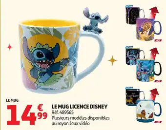 Auchan Le mug licence disney offre