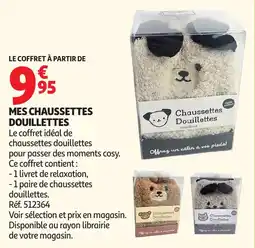 Auchan Mes chaussettes douillettes offre