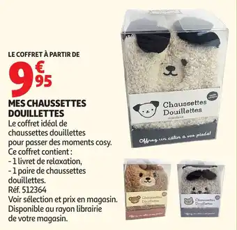 Auchan Mes chaussettes douillettes offre