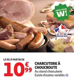 Auchan Charcuterie à choucroute offre