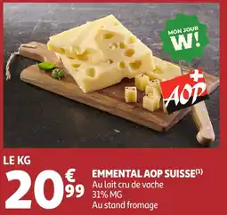 Auchan Emmental aop suisse offre