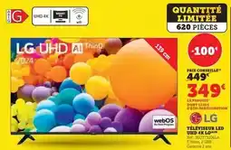 Super U Lg - televiseur led uhd 4k offre