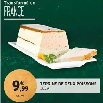 Terrine de deux poissons