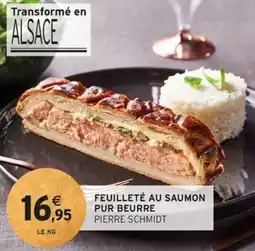 Intermarché Feuilleté au saumon pur beurre offre