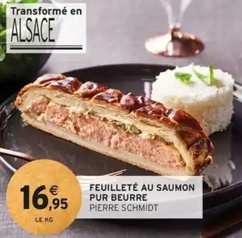 Intermarché Feuilleté au saumon pur beurre offre