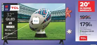 Carrefour Téléviseur led hd offre