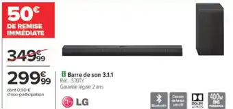 Carrefour Barre de son 311 offre