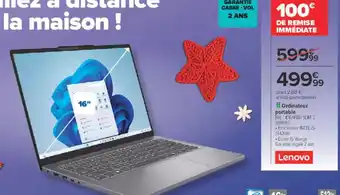 Carrefour Ordinateur portable offre
