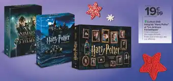 Carrefour Coffrets dvd intégrale harry potter et les animaux fantastiques offre