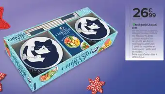 Carrefour Mon petit chirashi chat offre