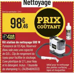 Bricorama Kit station de nettoyage 500 W offre