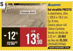 Bricorama Sol stratifié offre