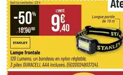 Bricorama STANLEY Lampe frontale offre