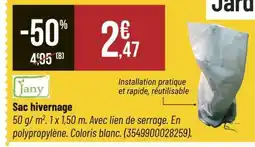 Bricorama Sac hivernage offre