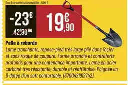 Bricorama Pelle à rebords offre