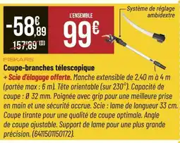 Bricorama FISKARS Coupe-branches télescopique offre