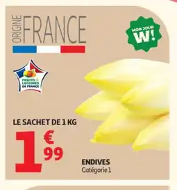 Auchan Supermarché Endives offre