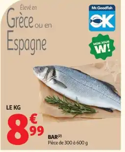 Auchan Supermarché Bar offre