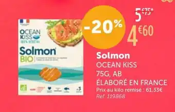 L'Eau Vive OCEAN KISS Solmon offre