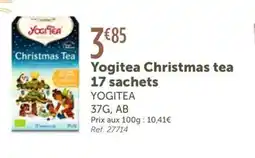 L'Eau Vive YOGITEA Christmas tea 17 sachets offre