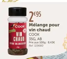 L'Eau Vive COOK Mélange pour vin chaud offre