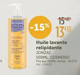 L'Eau Vive JONZAC Huile lavante relipidante offre