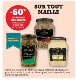 Hyper U MAILLE Sur tout offre