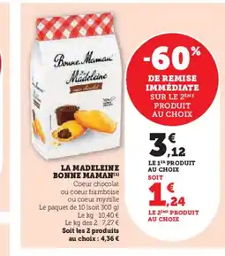 Hyper U BONNE MAMAN La madeleine offre