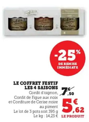Hyper U Le coffret festif les 4 saisons offre