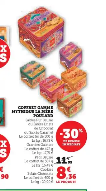 Hyper U LA MÈRE POULARD Coffret gamme mythique offre