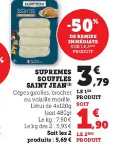 Hyper U SAINT JEAN Supremes souffles offre