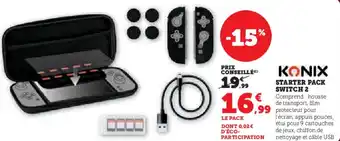 Super U Starter pack switch 2 offre