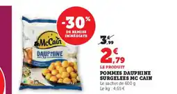 Hyper U Pommes dauphine surgelees offre