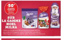 Hyper U MILKA Sur la gamme noel offre