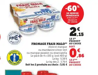Hyper U MALO Fromage frais offre