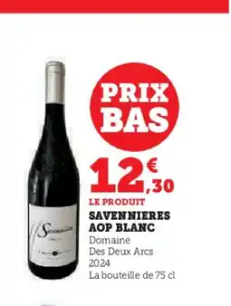 Hyper U SAVENNIERES Aop blanc offre
