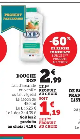 Hyper U DOP Douche offre