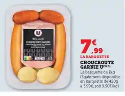 Hyper U Choucroute u offre