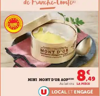 Hyper U Mini mont d'or aop offre