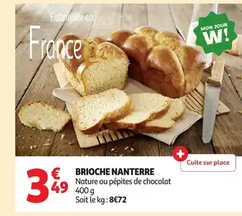 Auchan Brioche nanterre offre