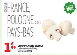 Auchan Champignons blancs offre